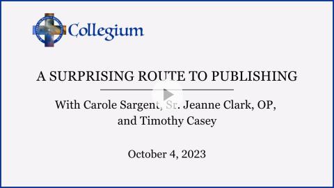 Embedded thumbnail for Surprising Routes to Academic Publishing 